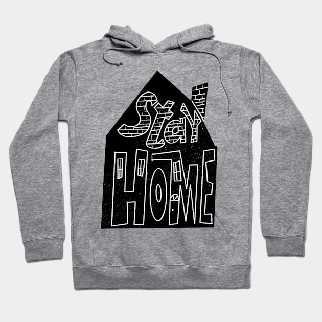 Stay home Hoodie by Mary Mastren